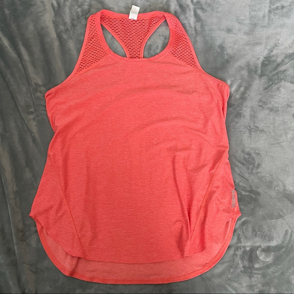 Reebok Racerback Active Tank in Coral
